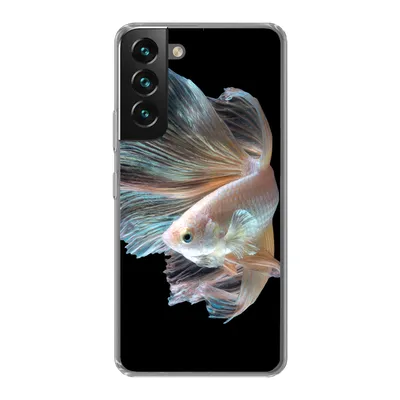 Produktbild von MuchoWow® Handyhülle Schutzhülle Hülle für Samsung Galaxy S22 Plus Fisch - Schwanz - Schwarz Silikon Softcase Handy Hülle - Schutzabdeckung