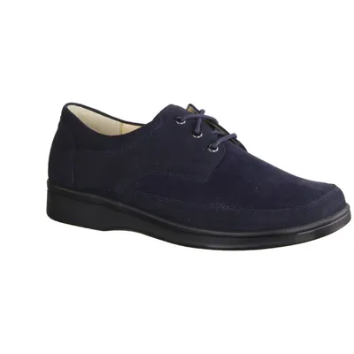 Produktbild von Ganter Karin 205722-300 - Damenschuhe Bequeme Schnürschuhe, Blau, leder (softnubuk)