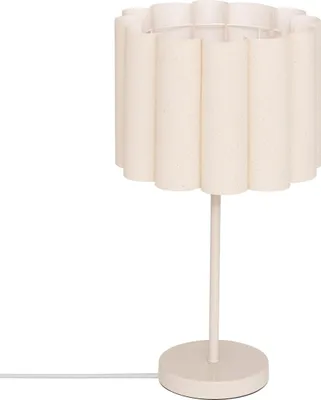 Zdjęcie produktu dla Lampa stołowa RONA materiałowy klosz, wys. 49 cm