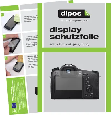 Produktbild von 6x Schutzfolie für Sony Cyber-Shot DSC-RX10 IV matt Displayschutzfolie Folie Display Schutz dipos