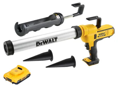 Zdjęcie produktu dla Akumulatorowy pistolet do uszczelniania DeWalt DCE 581 NK 18 V 310 ml + 1x akumulator 2,0 Ah + walizka - bez ładowarki
