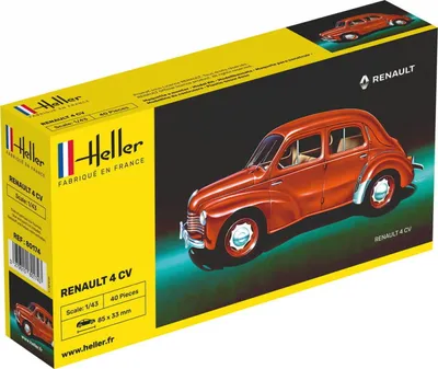Image de Modèle réduit Renault 4 CV à l'échelle 1:43, 80174