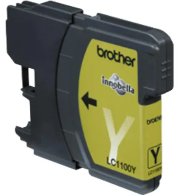Produktbild von Original Tintenpatrone Brother LC1100Y Gelb