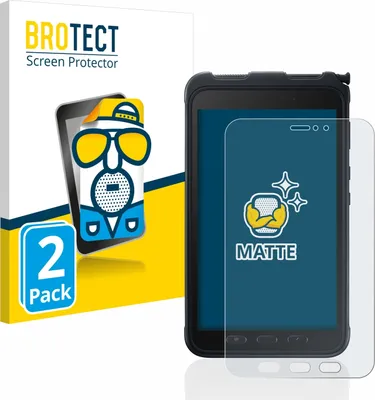 Produktbild von 2x BROTECT Schutzfolie für Samsung Galaxy Tab Active 3 Displayschutz Displayschutzfolie Folie Matt Entspiegelungsfolie