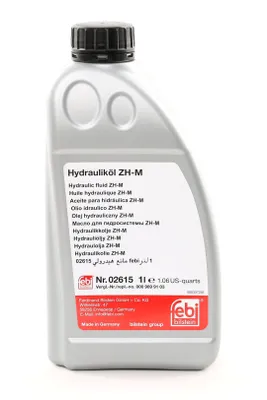 Produktbild von FEBI BILSTEIN 02615 Hydrauliköl Öl hellbeige 1L passend für MERCEDES-BENZ C-Klasse Limousine (W202) SLK (R170) SLK (R171) SL (R129) CLK (C208) SL
