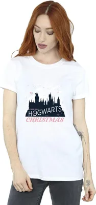 Produktbild von Harry Potter - "Hogwarts" T-Shirt für Damen BI27987 (S) (Grau)