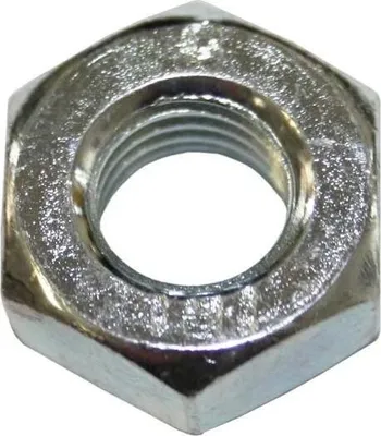 Produktbild von Dresselhaus 4001796017834, Sechskantmutter, Galvanisiertes Stahl, Zink, M6, Chrom, 6 mm