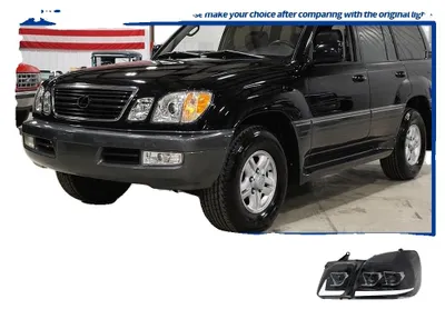 Obrázek produktu pro Sada světlometů, LED, kompatibilní s modely Lexus LX470, 1997–2007