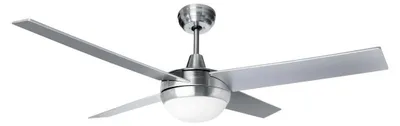 Obrázok produktu pre Stropný ventilátor s LED osvetlením, priemer 132 cm, s 4 lopatkami