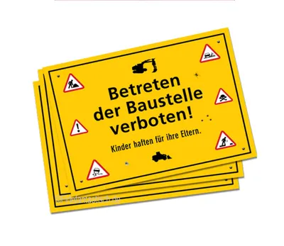 Produktbild von Achtung Baustelle-Platzset