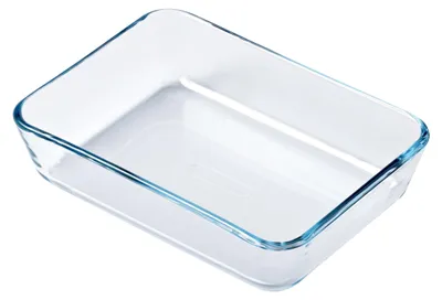 Productafbeelding van Pyrex Airfryer ovenschalen, rechthoekig, 19x14x5 cm | 2 stuks