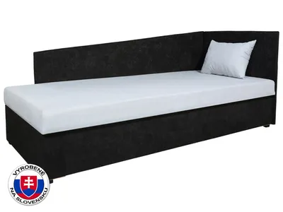 Obrázok produktu pre MOB, Jednolôžková posteľ (váľanda) 80 cm - Eda 4 Lux (s molitanovým matracom) (P)