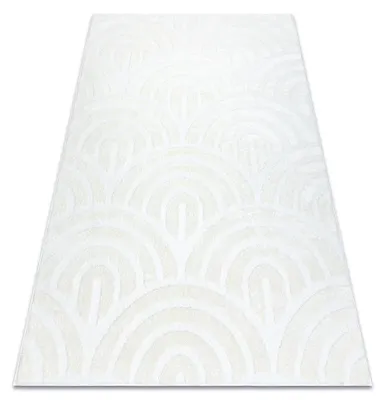 Image de Tapis moderne MODE 8629 coquillages crème beige 160x220 cm