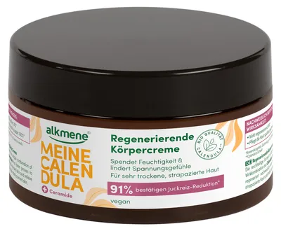 Produktbild von alkmene Regenerierende Calendula Creme für strapazierte & trockene Haut
