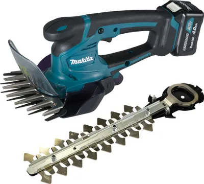 Zdjęcie produktu dla MAKITA UM600DSMEX Accu nożyce do trawy i krzewów, 12 V, litowo-jonowe, 1 akumulator, niebieskie