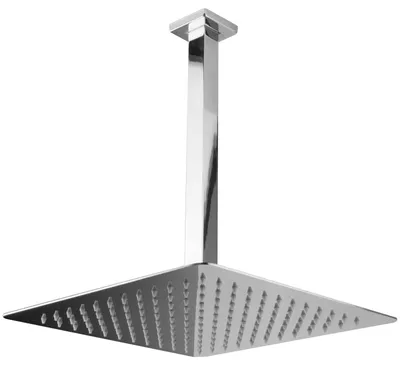 Produktbild von PaulGurkes Duschkopf 30x30 cm mit Deckenarm Set Brausekopf Regendusche