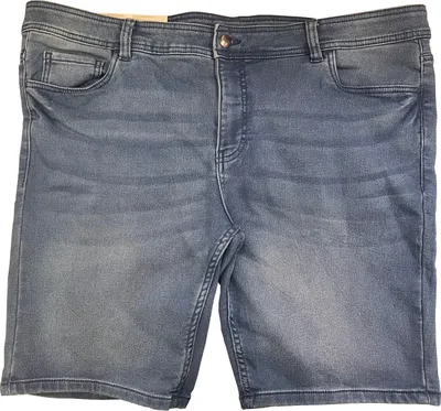 Produktbild von Livergy Herren Sweat Denim Bermudas Blau 66