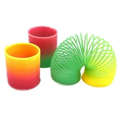 Produktbild von Springspirale Regenbogen D=3,6cm H=4cm