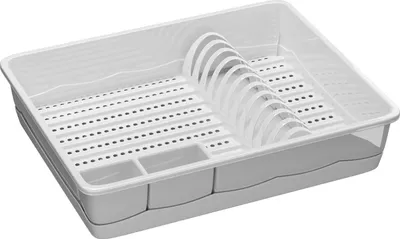 Produktbild von WELLGRO Abtropfgestell - Abtropfgitter - Kunststoff BPA-frei - EU - Weiß