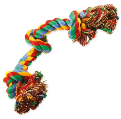 Produktbild von Spielzeug Dog Fantasy Baumwollknoten bunt 3 Knoten 40cm