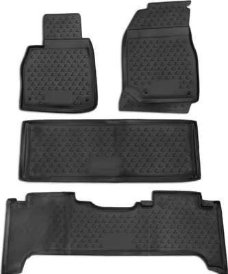 Zdjęcie produktu dla 1998-2007 Dywaniki podłogowe Lexus LX470 TPE czarne 4 szt