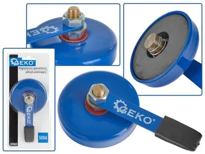 Obrázek produktu pro GEKO Svařovací zemnící svorka magnetická 500A G01865
