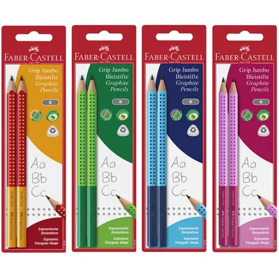 Zdjęcie produktu dla Ołówki grafitowe Faber Castell Jumbo Grip Two Tone