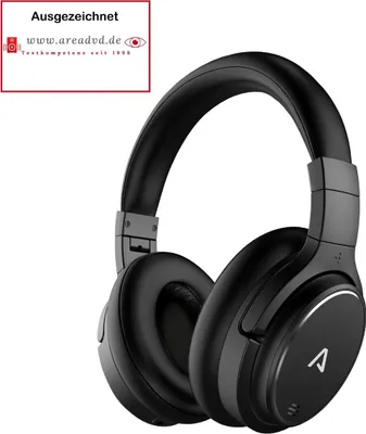 Produktbild von LAMAX NoiseComfort ANC, kabellose Kopfhörer, aktive Geräuschunterdrückung, Bluetooth 5.0, Betrieb 50 Stunden, stabile Konstruktion, Polsterung