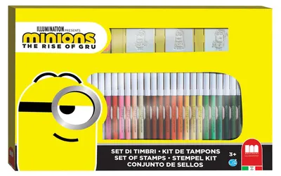 Immagine prodotto di Set di colori multistampa Minions con timbri, 41DLG.