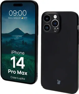 Produktbild von Bizon Case Lupka Apple iPhone 14 Pro Max schwarz