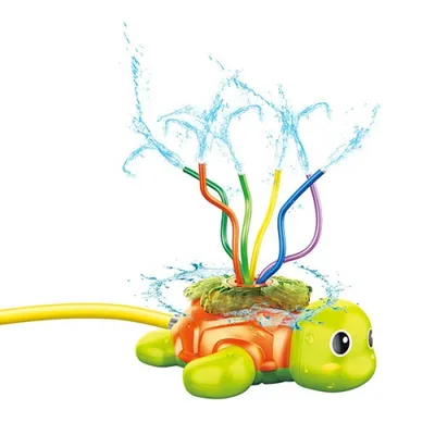 Produktbild von Toi-Toys - SPLASH Wassersprinkler - Schildkröte Wasserspritzer Gartensprenger Kinder