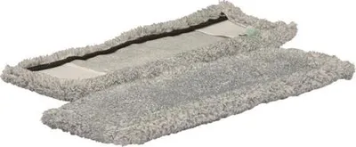 Image de Bambou essuie-sol gris/blanc - Idéal pour le parquet, le carrelage et plus encore