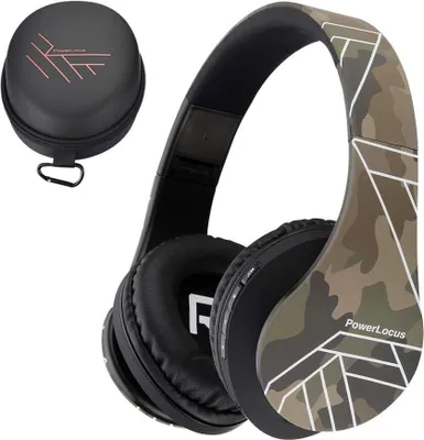 Produktbild von Bluetooth Over-Ear Kopfhörer, Kabellos Stereo Faltbare Kopfhörer Kabellose und Kabel-Kopfhörer mit Integriertem Mikrofon, Micro SD/TF, FM für Handys