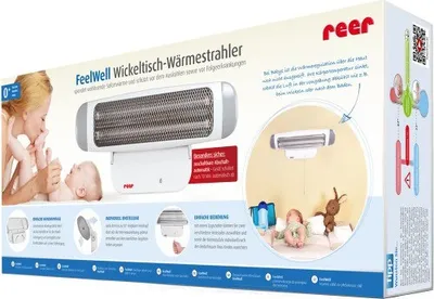 Produktbild von Hochwertiger Reer Wickeltisch Heizstrahler 1926 zur Wandmontage