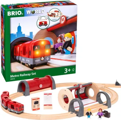Produktbild von Zestaw kolejowy BRIO Metro