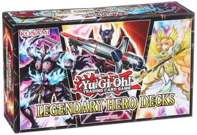 Produktbild von Yu-Gi-Oh! Legendary Hero Decks englisch