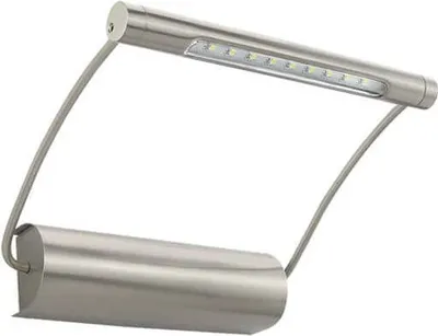 Produktbild von LED Design Bilderleuchte Edelstahl Batteriebetrieb kabellos