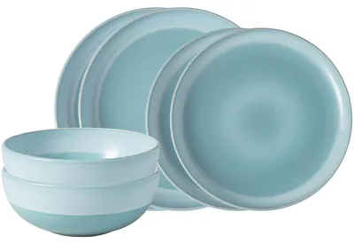 Produktbild von like. by Villeroy & Boch Perlemor Aqua Basic-Set 6-teilig