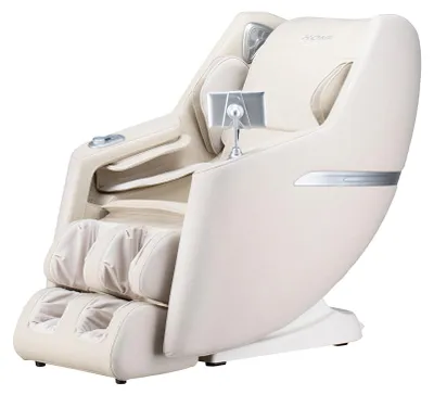 Produktbild von HOME DELUXE Massagesessel CORVIA mit Premium Webstoffpolsterung - Beige I Massage mit Wärmefunktion, Sessel, Zero-Gravity-Funktion, Rückenmassage, Nackenmassage, Fußmassage, Entspannung, Hockwertige Materialien und Stoffe, Langlebig, Stilvoll, KI-generiertes Bild