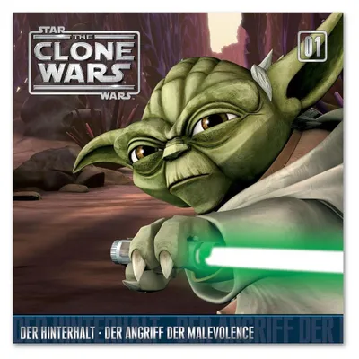 Obrázok produktu pre Star Wars CD Radio Play The Clone Wars 1 The Ambush Attack of the Malevolen