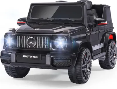 Obrázok produktu pre Mercedes Benz G63 detské elektrické autíčko 12V detské autíčko triedy G s diaľkovým ovládaním - čierne