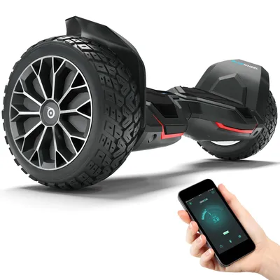 Produktbild von Bluewheel Hoverboard HX510_BL - 8.5" Vollgummireifen - LED-Scheinwerfer