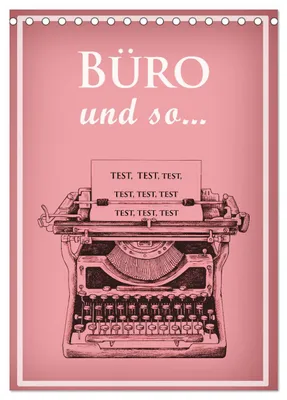 Produktbild von Büro und so... (Tischkalender 2027 DIN A5 hoch), CALVENDO Monatskalender