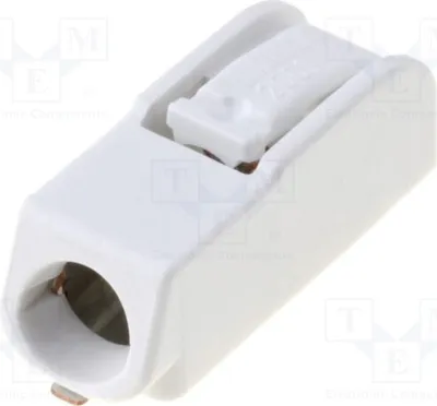 Produktbild von 1x Steckverbinder: Steck- Wege: 1 2061 6mm ÷1  0,5÷1,5mm2 2061-601/998-404 Steckve
