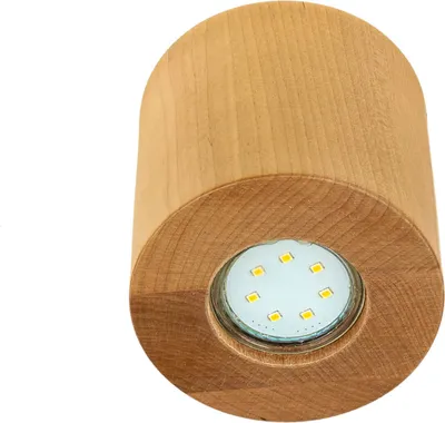 Produktbild von Deckenleuchte GU10 Natur Holz Modern Küche Deckenlampe