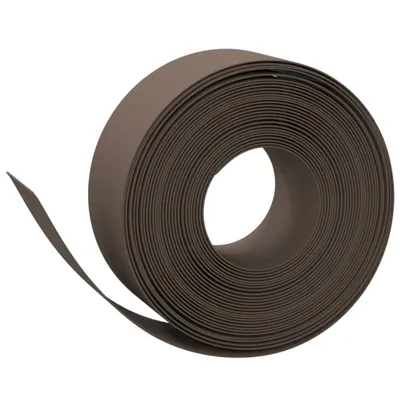 Immagine prodotto di vidaXL Bordatura marrone 10 m 20 cm polietilene