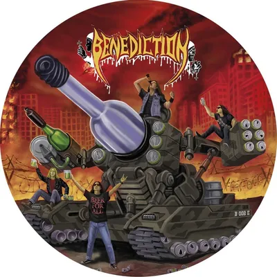 Produktbild von Benediction: Benediction (Picture Vinyl)