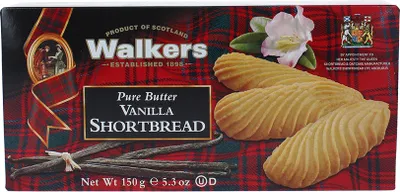 Produktbild von Walkers Shortbread Shortbread mit Vanille 150g
