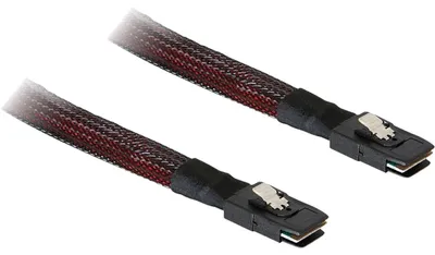 Productafbeelding van DELOCK 83055 SAS-datakabel - 50 cm - 1 x SFF-8087 connector Mini-SAS - 1 x SFF-8087 connector Mini-SAS