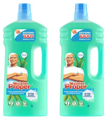 Produktbild von 2 x Meister Proper Frühlingserwachen - leistungsstarker Allzweckreiniger 2 x 2L